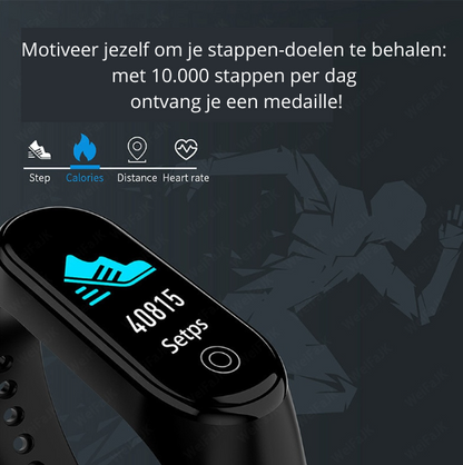 Versatile Bluetooth Fitness Smartwatch