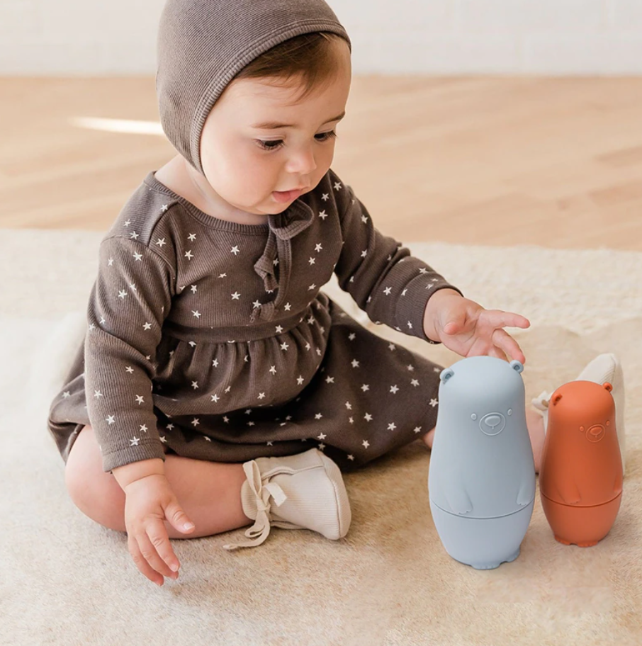 Fun Colorful Silicone Nesting Dolls