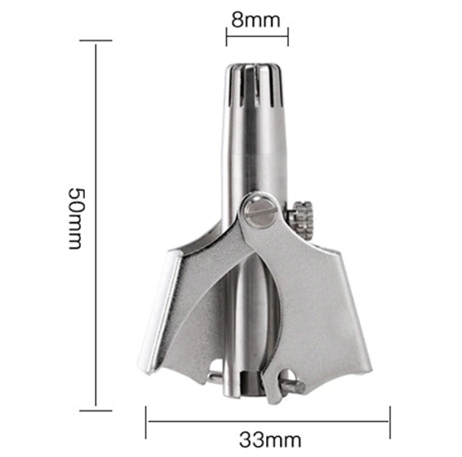 Easy Use Stainless Steel Nose Trimmer for Men