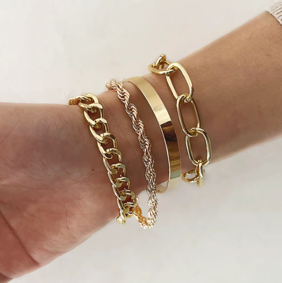 Beautiful 4-Piece Bangle Set - Befez