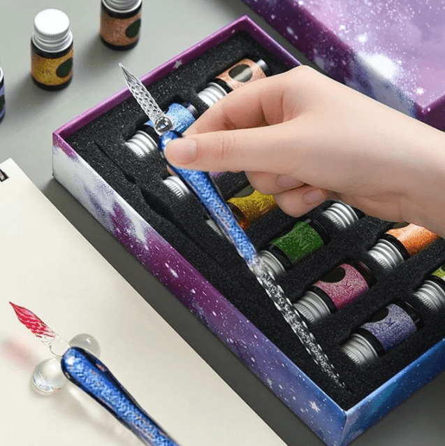 Luxury Crystal Ink Calligraphy Set