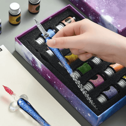 Luxury Crystal Ink Calligraphy Set