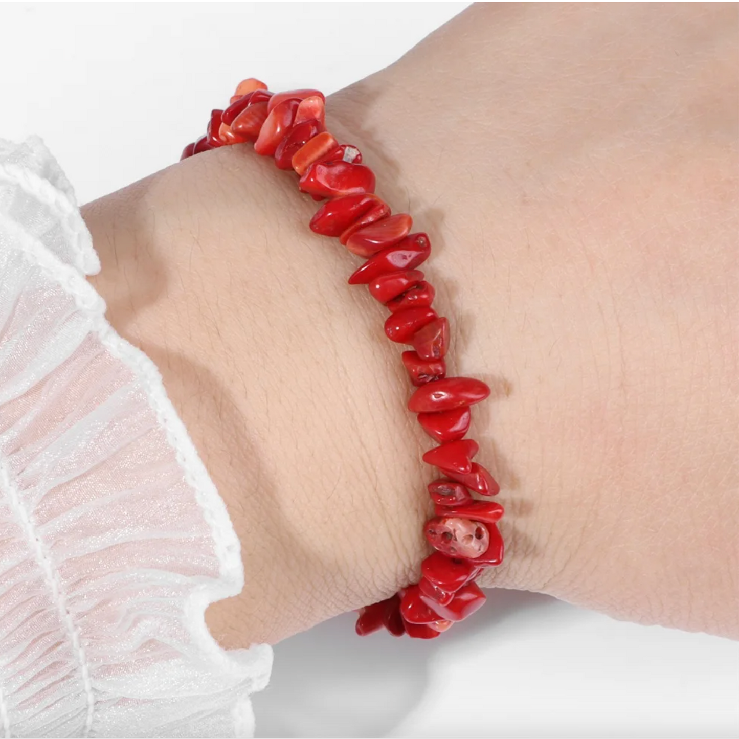 Stylish Coral Beaded Jewelry