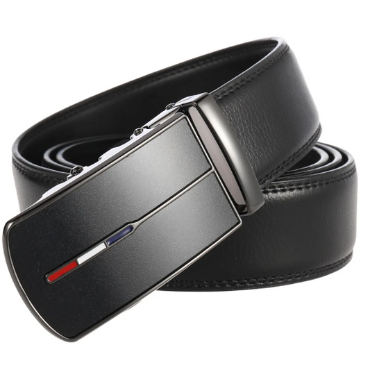 Premium Mens Leather Belt with Auto Buckle - Befez