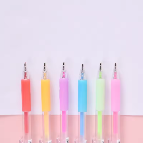 Vibrant Gel Pen Set for Artistic 3D Designs