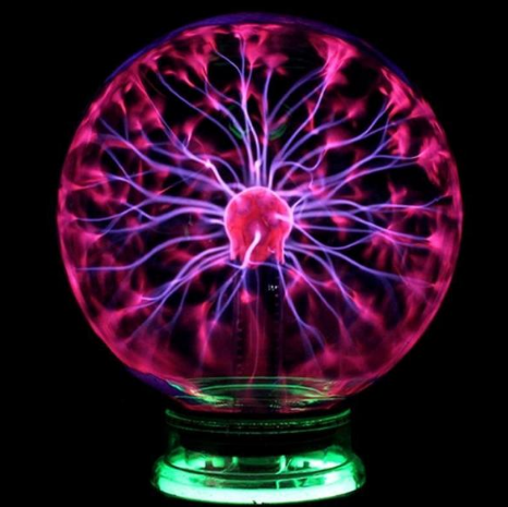 Colorful Plasma Globe Lamp Show - Befez