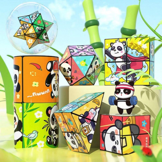Fun Collapsible Cube Children's Toy - Befez