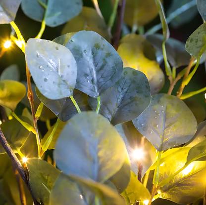 Easy LED Artificial Eucalyptus Garland Decor