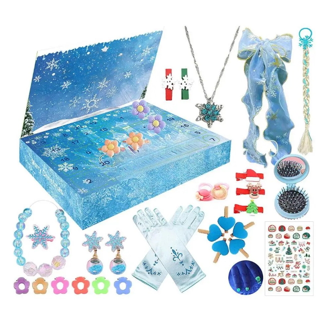 Sparkly Kids Jewelry Box Calendar