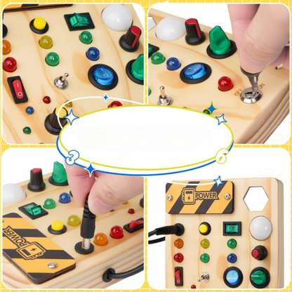 Fun Interactive LED Learning Board for Kids
