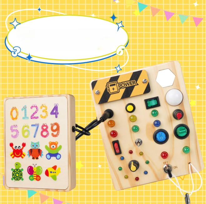 Fun Interactive LED Learning Board for Kids