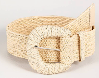 Casual Summer Braided Waist Belt for Women