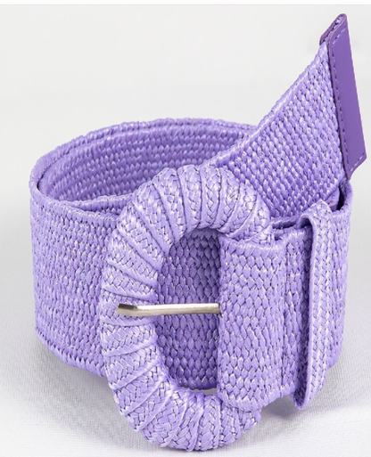 Casual Summer Braided Waist Belt for Women