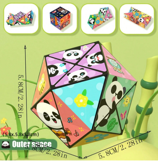 Fun Collapsible Cube Children's Toy