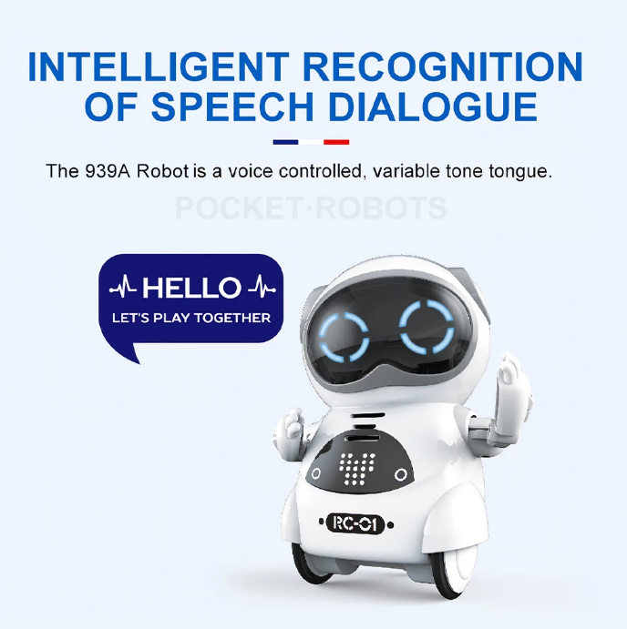 Small Talking Robot Toy with Voice Command