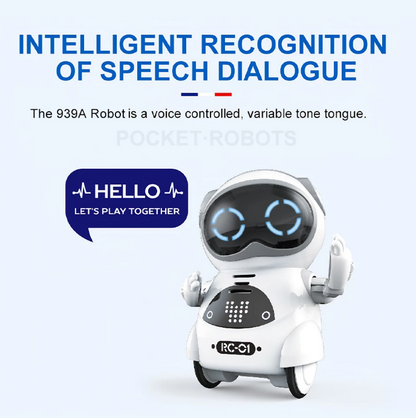 Small Talking Robot Toy with Voice Command