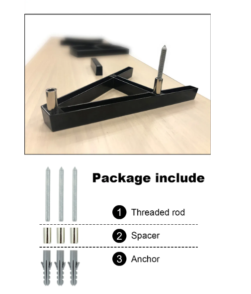 Befez | Contemporary Black Aluminum House Number Sign