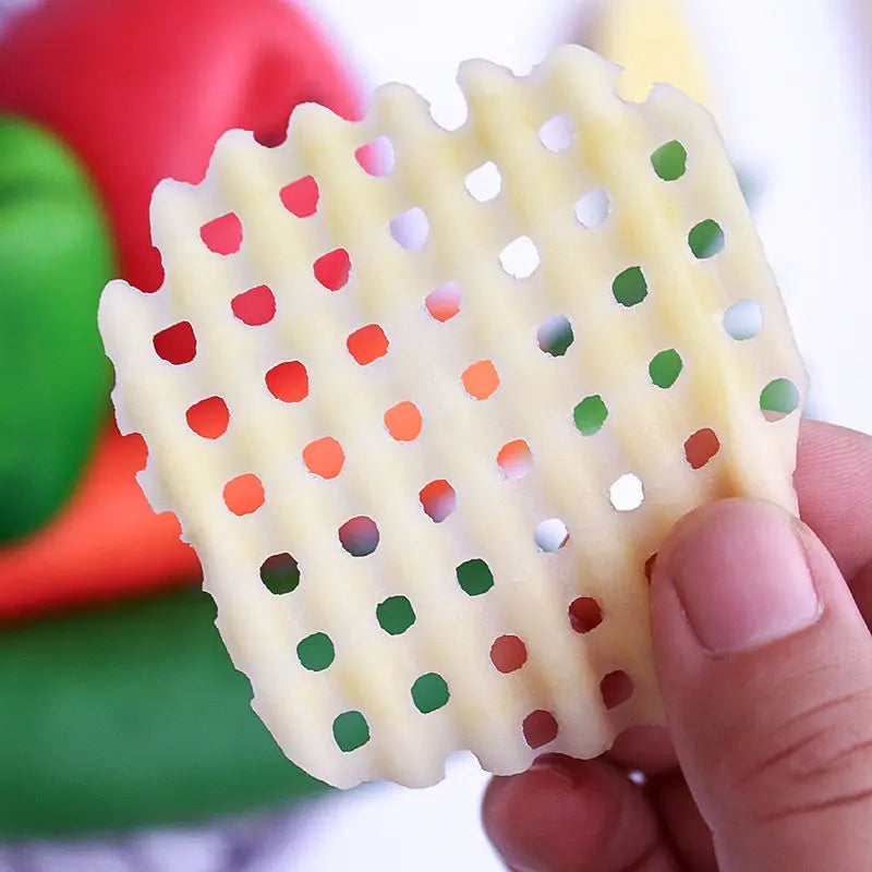 Easy French Fry Cutter Stainless Steel Vegetable Slicer