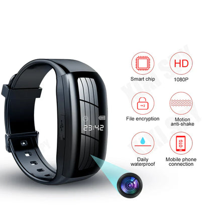 Discreet Mini WiFi HD Smart Watch Camera