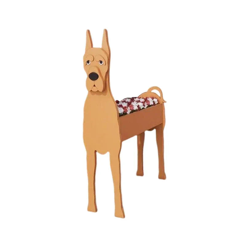 Cute Dog Planter - Adorable Pet Flower Pot