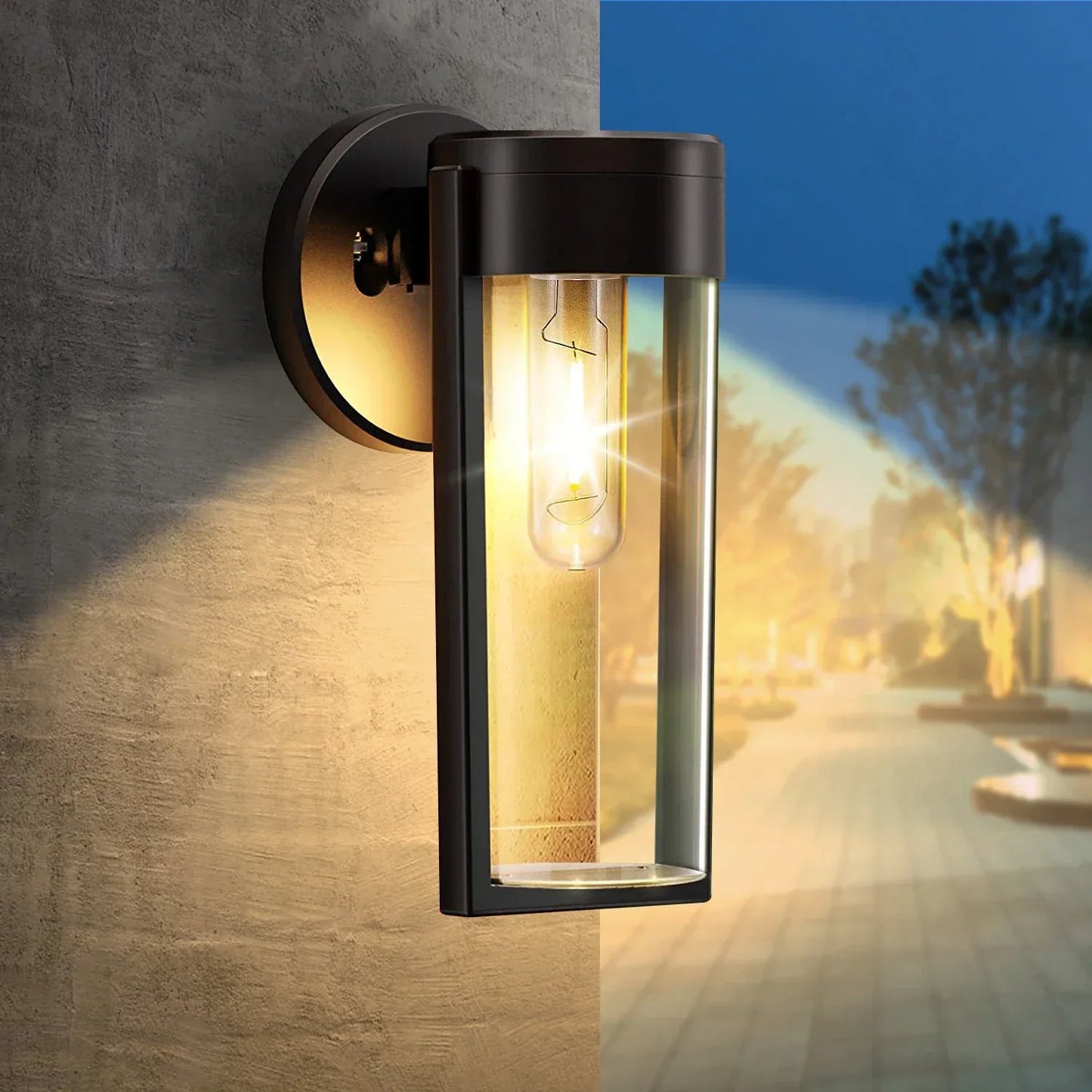 Bright Solar Powered Outdoor Garden Lights