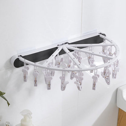 Space-Saving Foldable Sock Dryer Rack