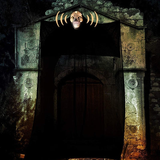 Spooky Skull Wall Halloween Decor - Befez