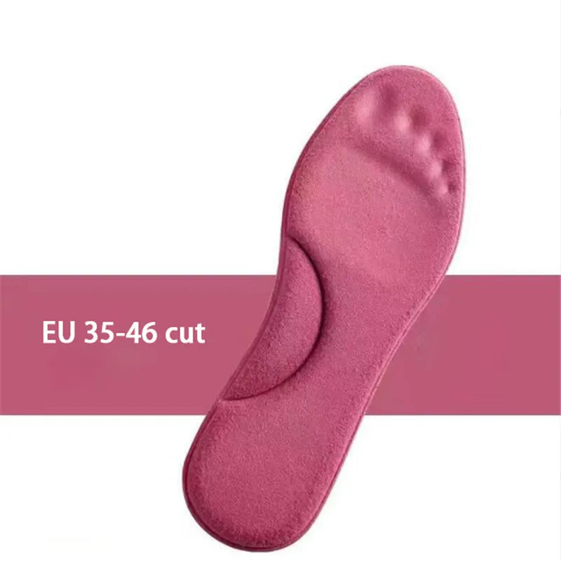 Warm Thermal Insoles with Memory Foam for Men Women