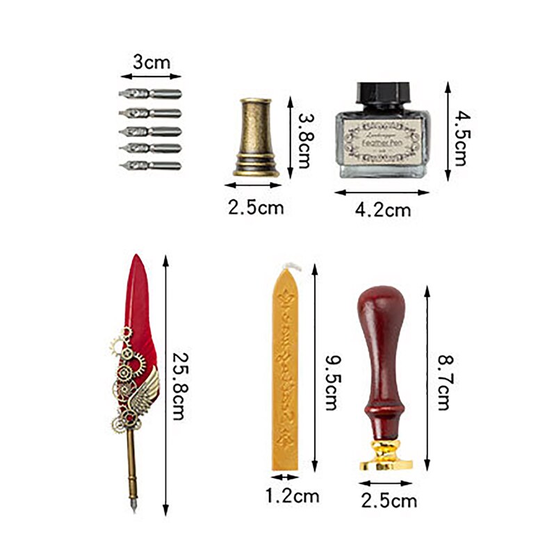 Premium Feather Tip Calligraphy Pen Set