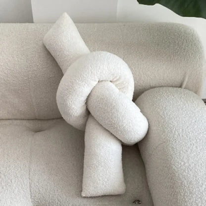 Soft Abstract Throw Pillow