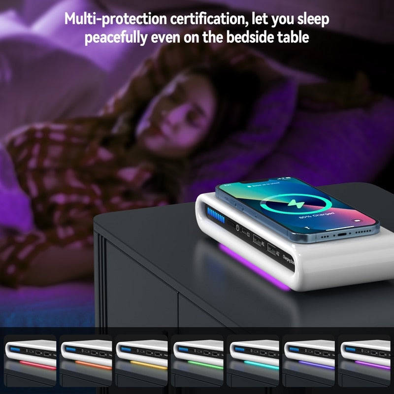 Compact Multi Device Charging Dock