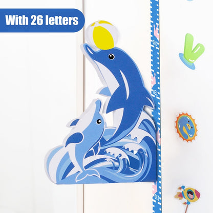 Fun Wall Height Chart Sticker for Kids