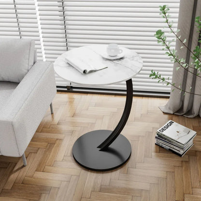 Sturdy Round End Table for Home and Office Use