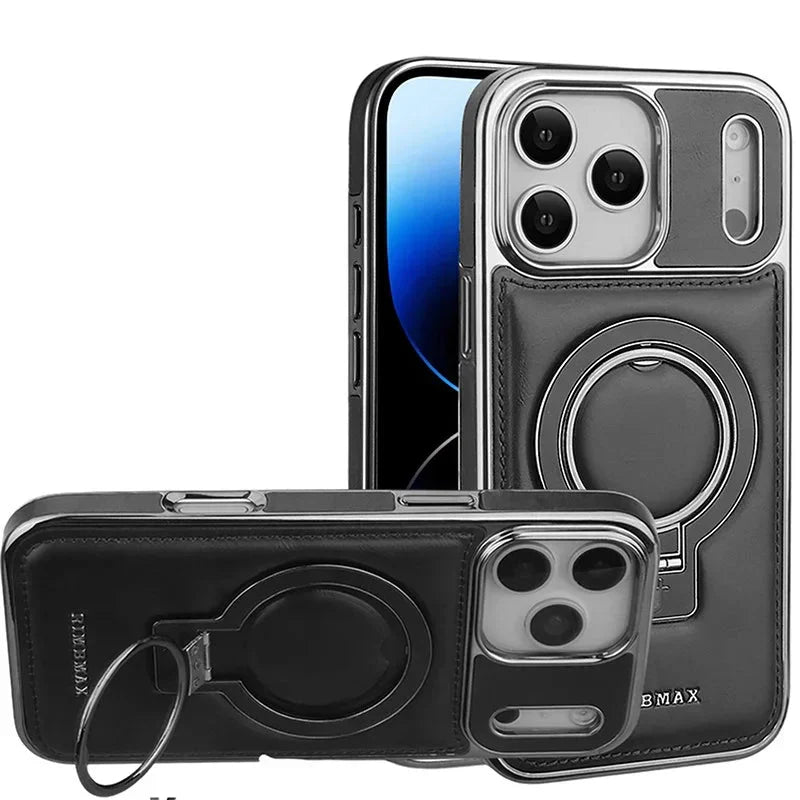 Premium Leather iPhone Case Strong Protection and Style