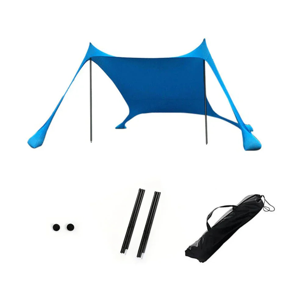 Large Family Beach Sun Shelter with UV Protection