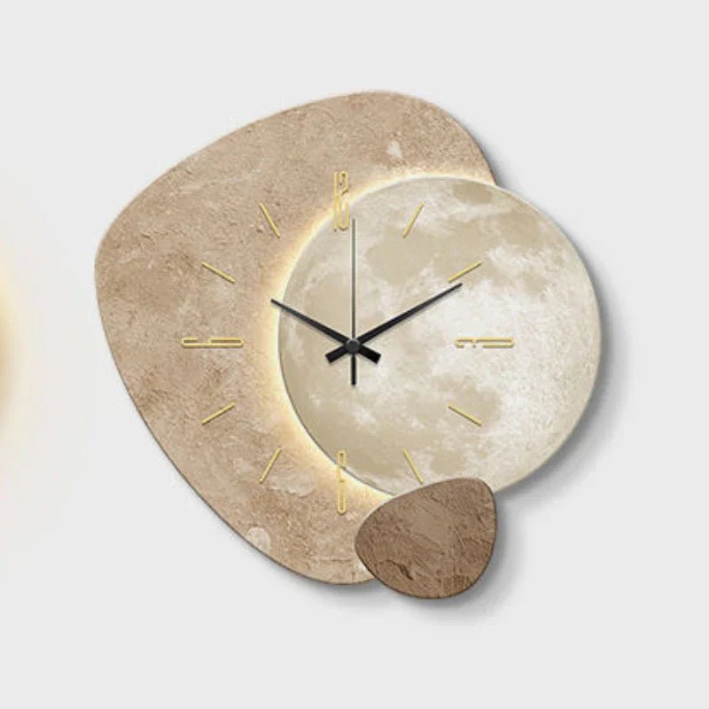Simple Modern Wall Clock in Nordic Style