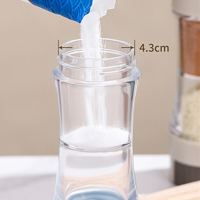 Airtight Spice Container Twin Dispenser