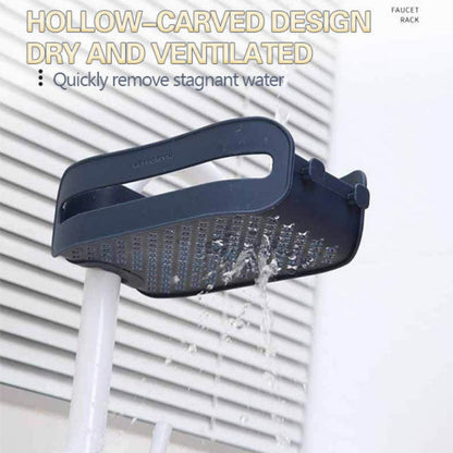 Space Saving Sink Caddy Sponge Holder Rack