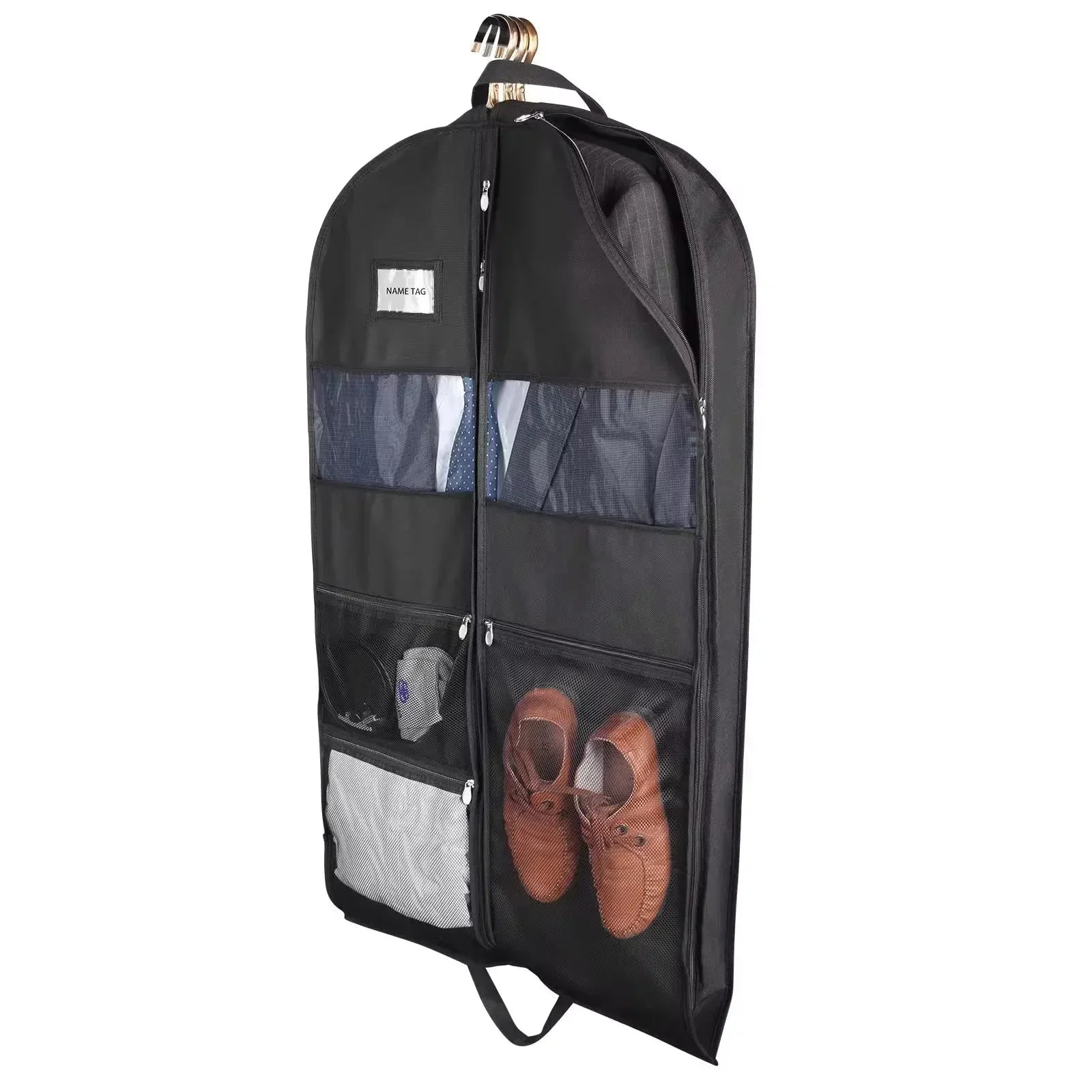 Large Capacity Travel Dress Bag with Zipper Pockets - Befez