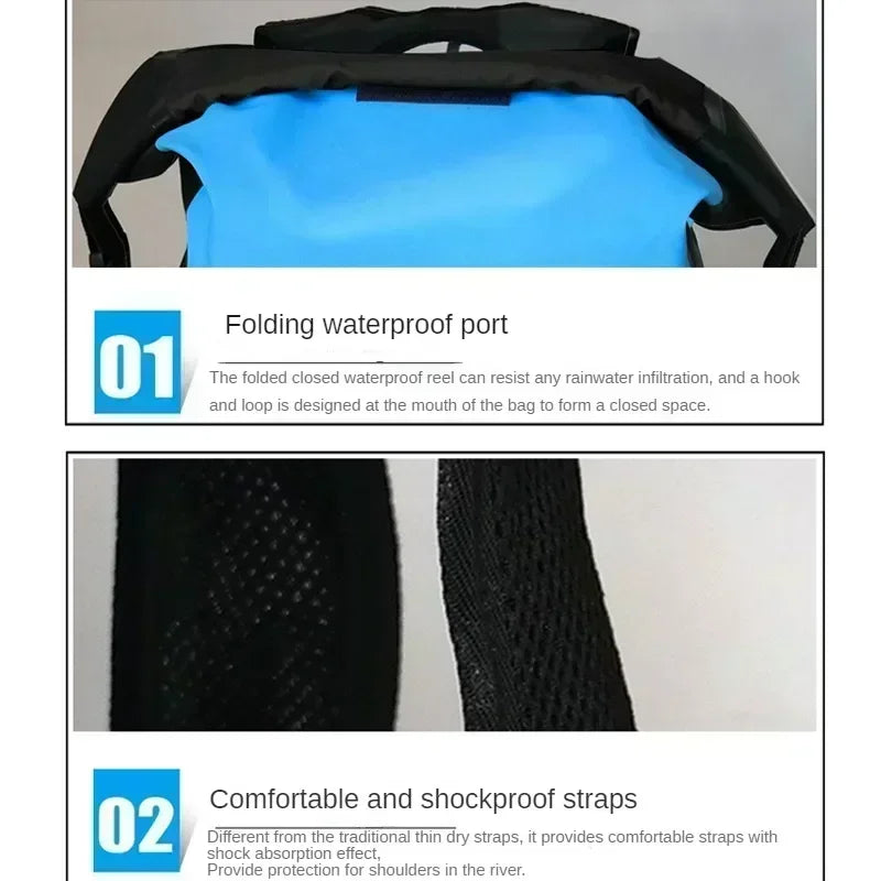 Waterproof Hiking Backpack 25L Dry Bag