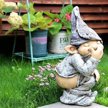 Quirky Gnome Statue for Outdoor Decor - Befez