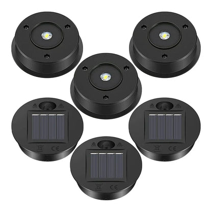 Outdoor Solar Garden Lantern Replacement Lids 6pc Set - Befez