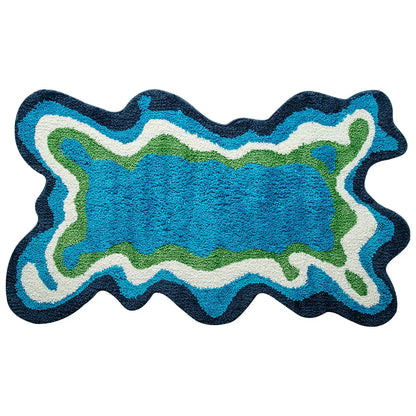Vintage Style Woven Area Rug - Befez
