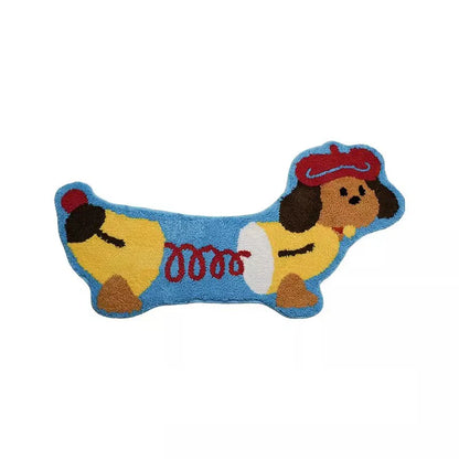 Fun Dog Pattern Long Floor Mat