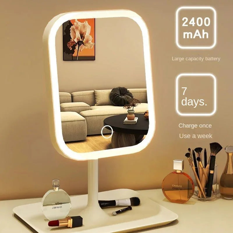 Bright LED Vanity Mirror with Adjustable Lighting