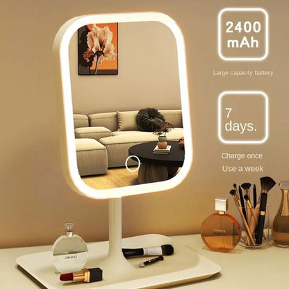 Bright LED Vanity Mirror with Adjustable Lighting