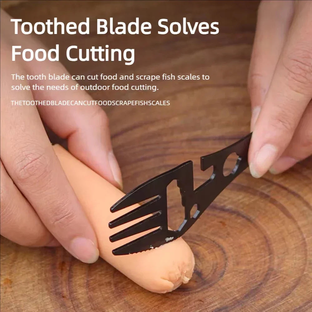Compact Survival Pocket Tool for Emergency Kits