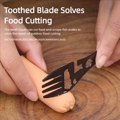 Compact Survival Pocket Tool for Emergency Kits