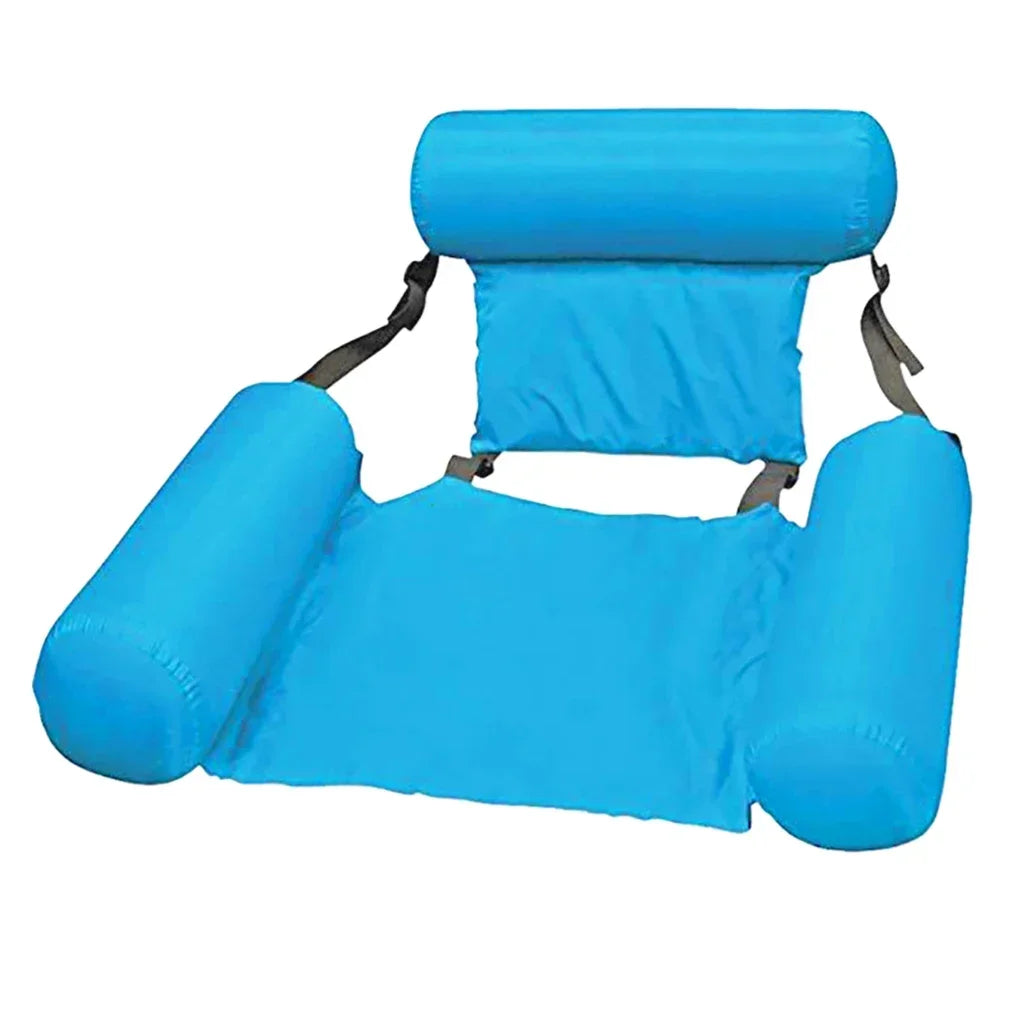 Comfortable Pool Float Lounge Chair - Adjustable & Portable