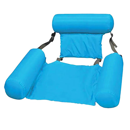 Comfortable Pool Float Lounge Chair - Adjustable & Portable